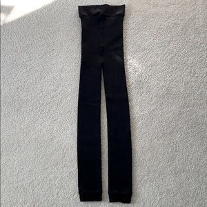 New Black Leggings with Fuzzy inside lining